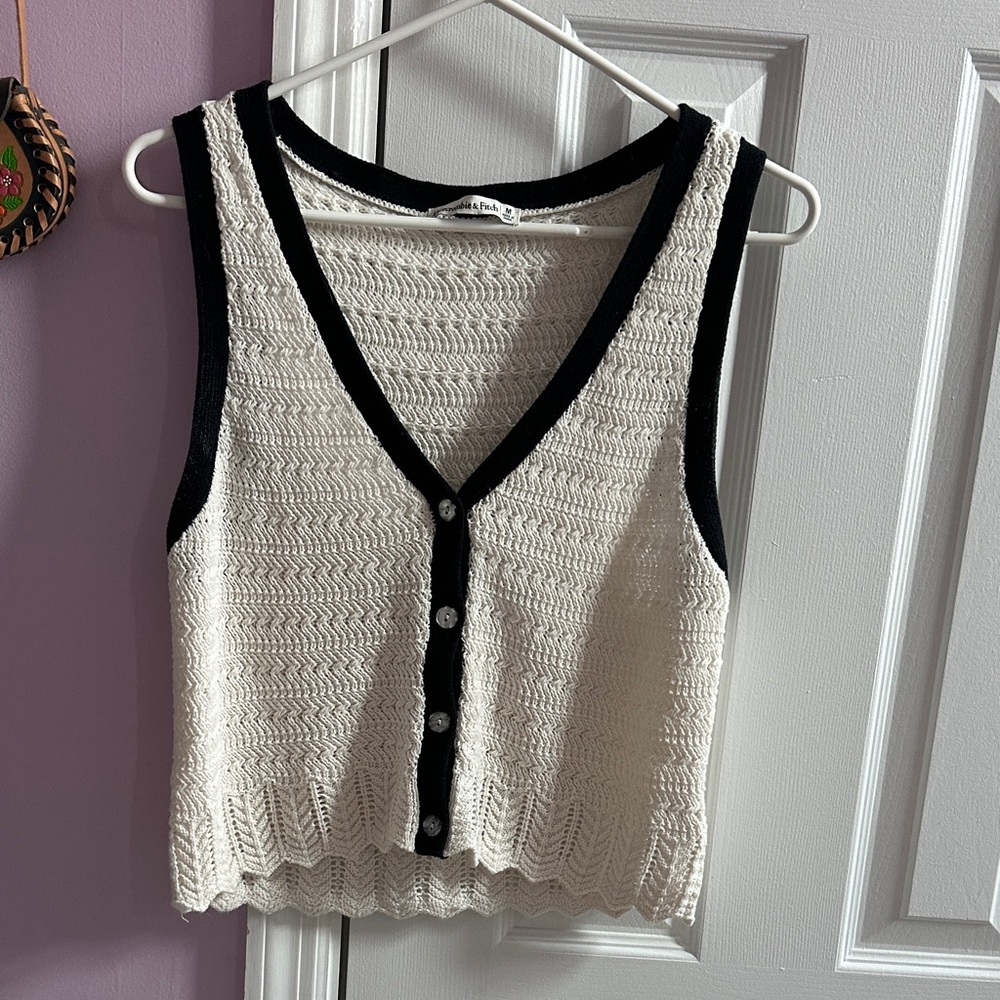 A&F Knit Sleeveless Tank